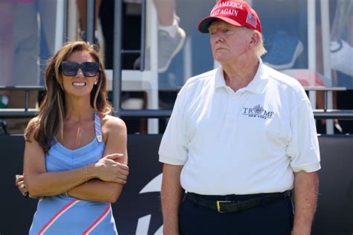 Alina Habba with Donald Trump Alina Habba with Donald Trump