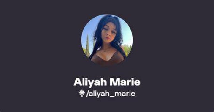 Aliyah Marie