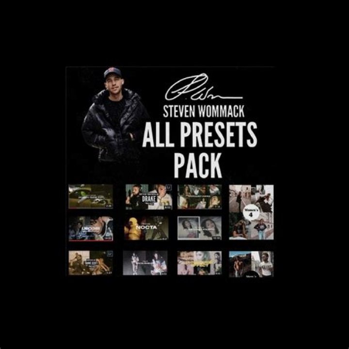 ALL PRESETS PACK + YOUTUBE — STEVEN WOMMACK