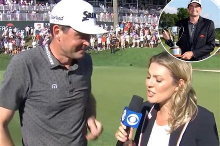 Amanda Balionis Renner tells fans to &lsquo;calm down&rsquo; after Keegan Bradley
