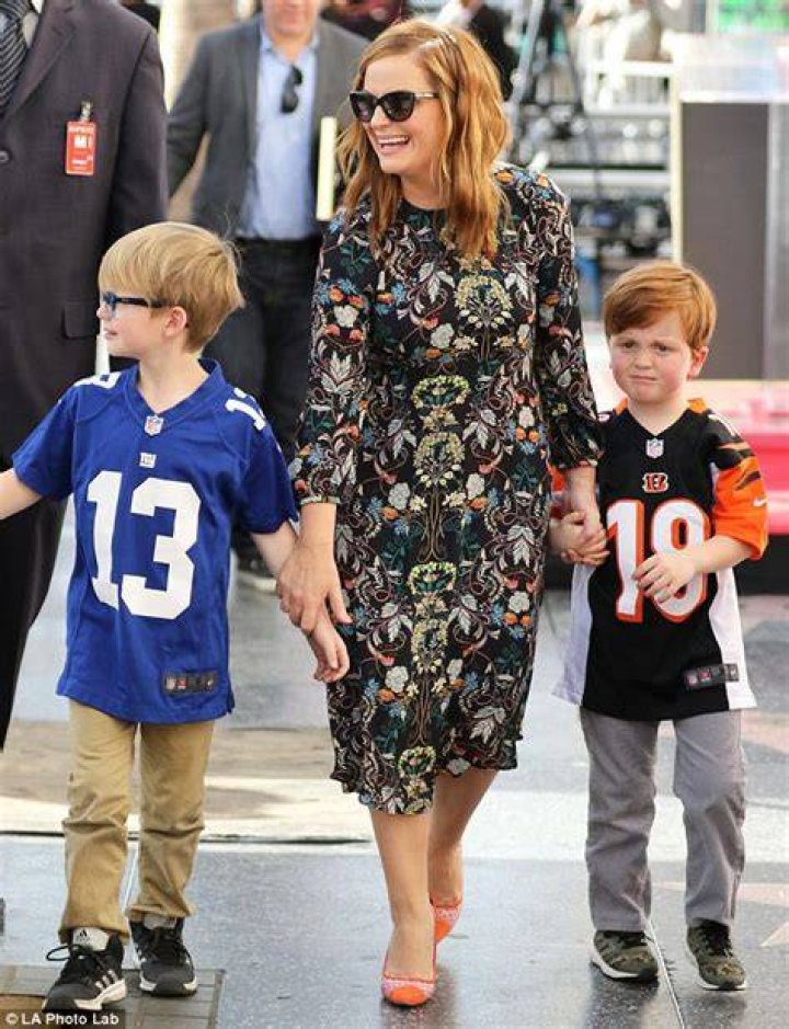 Amy Poehler brings her kids as she gets a star on the Hollywood Walk of