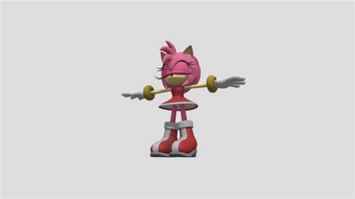 Amy rose sonic generations model nshon