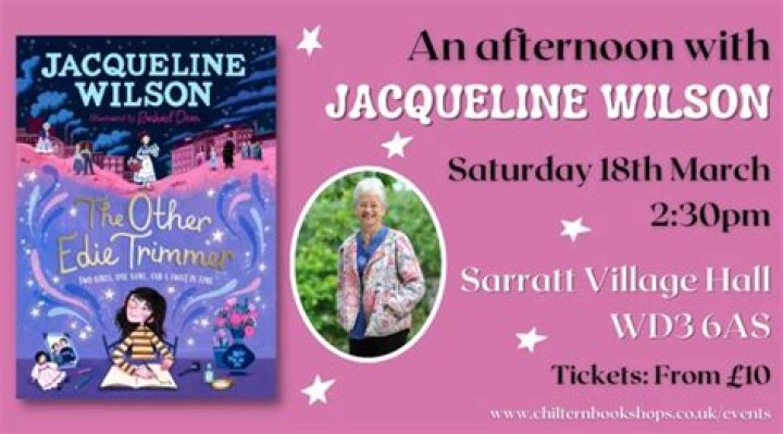 An Afternoon with Jacqueline Wilson Book Tour at The Glee Club
