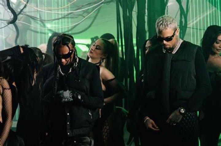 An image of Tyga together with Kylie Jenner