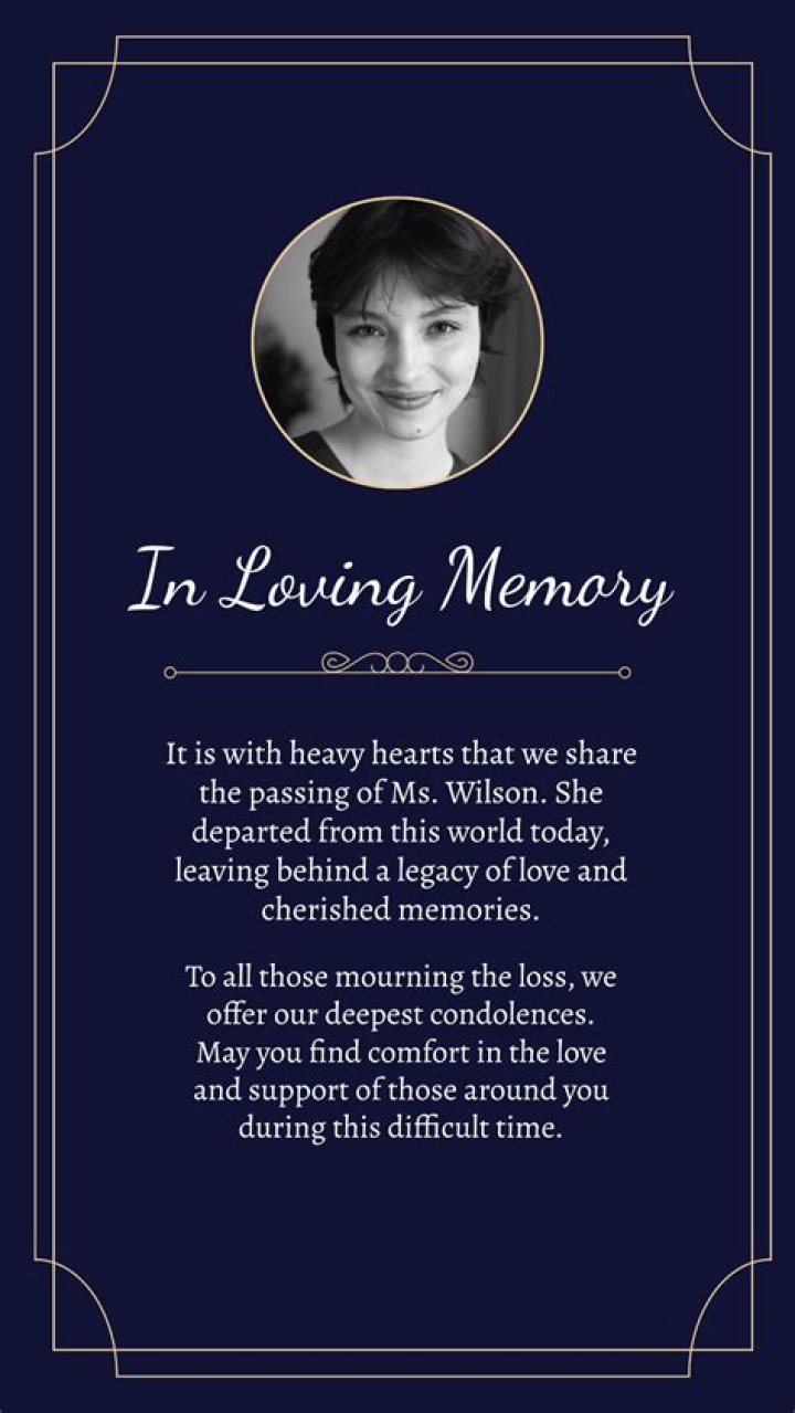 An Obituary That Unveils Truths