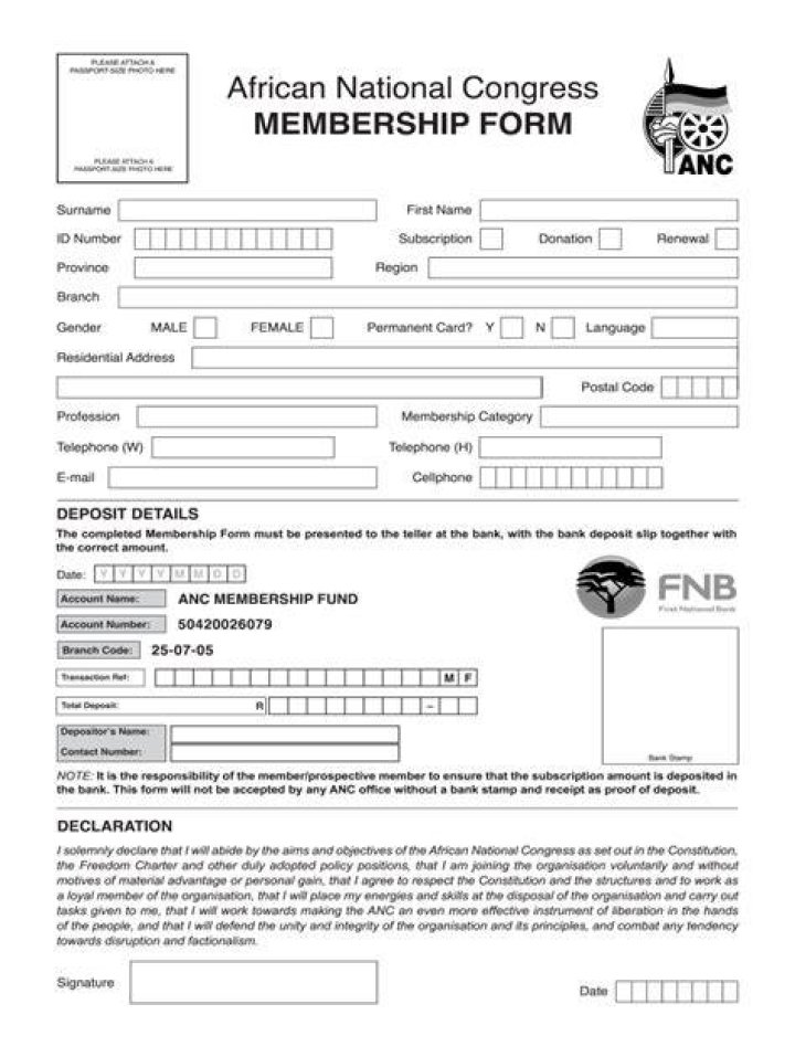 Anc Membership 2020 Fill and Sign Printable Template Online US