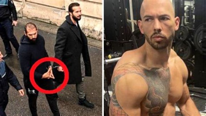 Andrew Tate Meaning behind hand signal outside Romanian court NT News