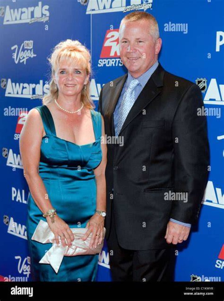 Andy Moog and guest The 2009 NHL Awards held at The Palms Hotel Casino