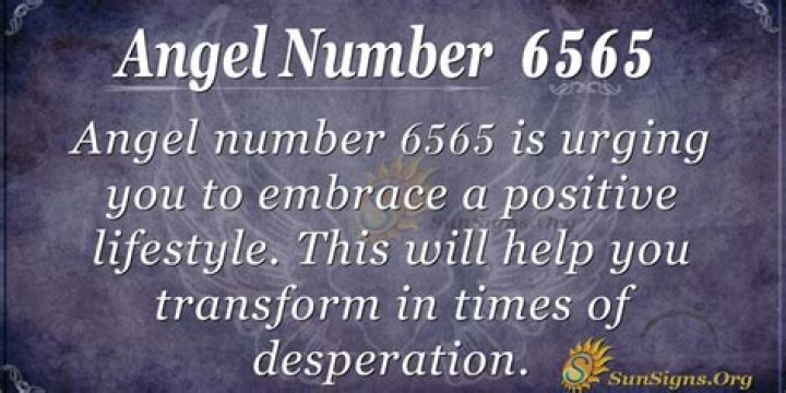 Angel Number 6565 Meaning Living Positively