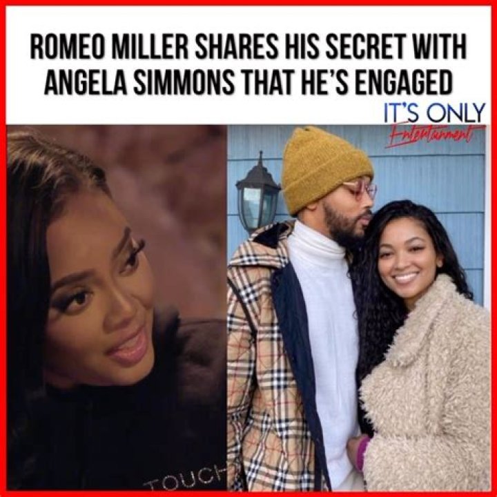 Angela Simmons Romeo Miller Broke Promise To 'Be There' After Fianc&eacute;'s