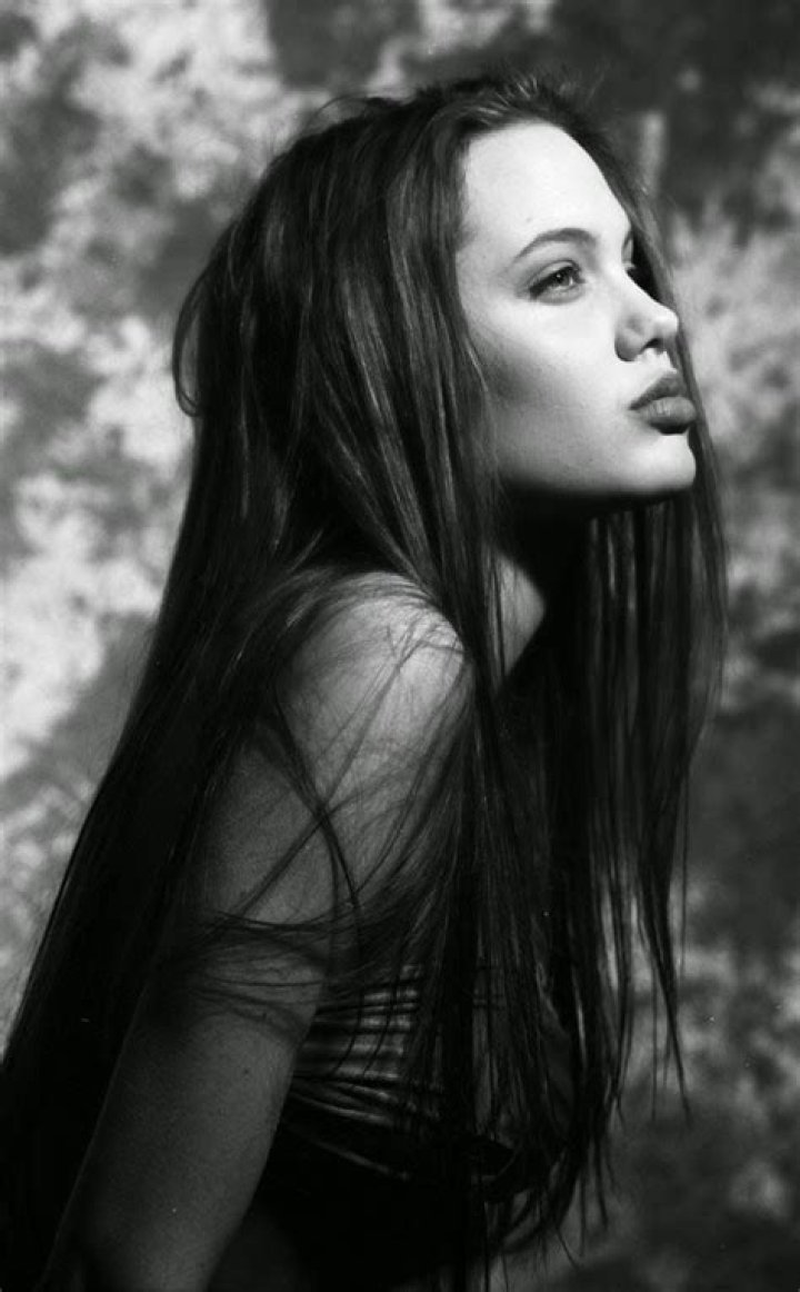 Angelina Jolie Black And White Photoshoot, Full HD Wallpaper
