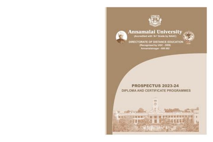 Annamalai university prospectus 2022 2023 Student Forum