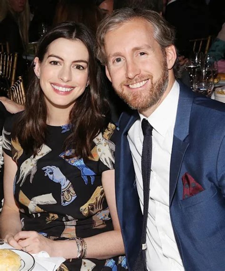 Anne Hathaway Enjoys a Glitzy Couple's Night Out with Husband Adam