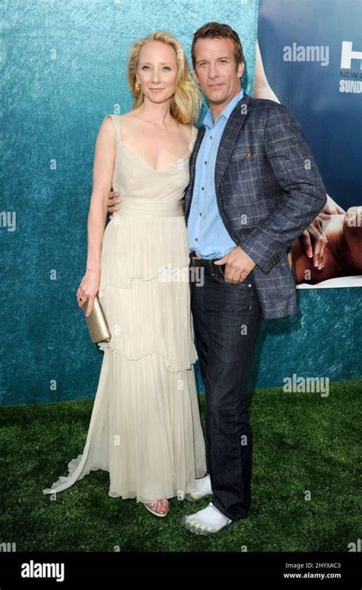 Anne Heche and Thomas Jane FINALLY make their red carpet debut as a