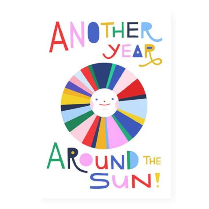 Another turn around the sun Birthday wishes quotes, The journey