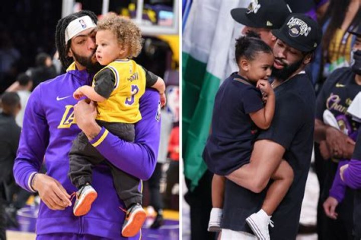 Anthony Davis with his mother Erainer Davis Celebrities InfoSeeMedia