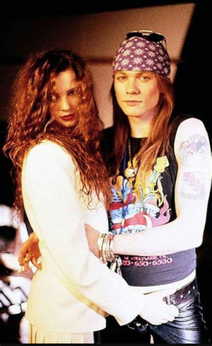 April 28th, 1990 Axl Rose and Erin Everly Have Las Vegas Wedding Axl
