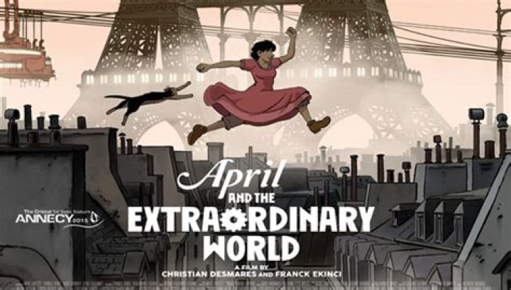 April and the Extraordinary World poster Never Was Magazine