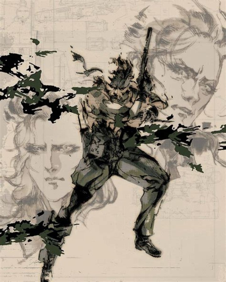 Art of Metal Gear Solid by Yoji Shinkawa Metal gear, Metal gear