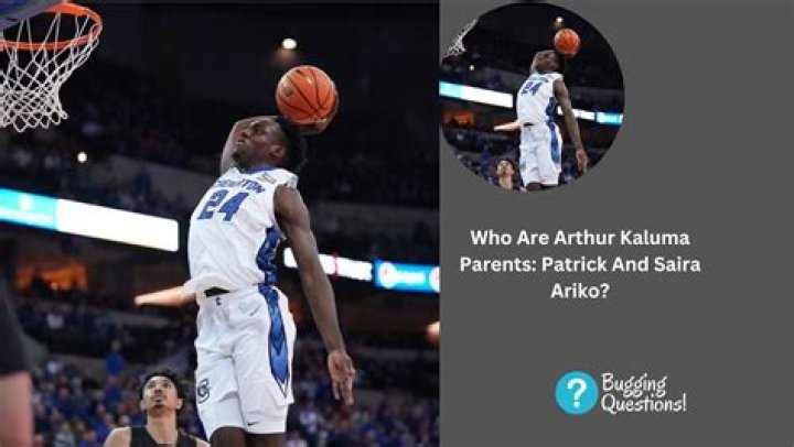 Arthur Kaluma Parents, Patrick and Saira Ariko Age Sibling