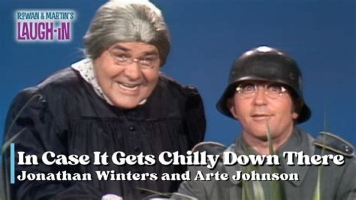 Arti Johnson Rowan Martin's LaughIn "Wolfgang," (Arte Johnson