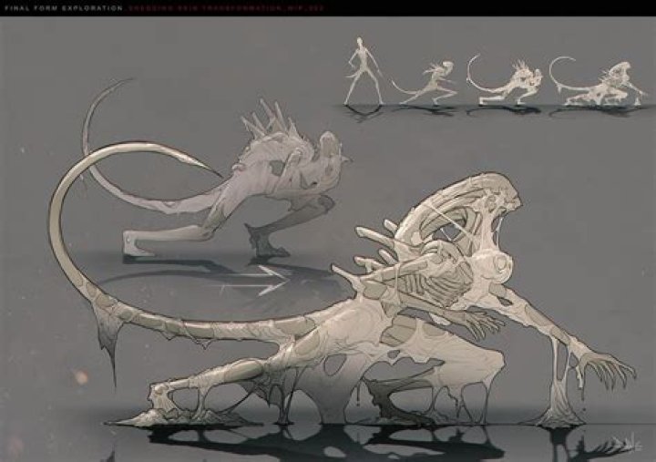 ArtStation Baby Alien Concept Art