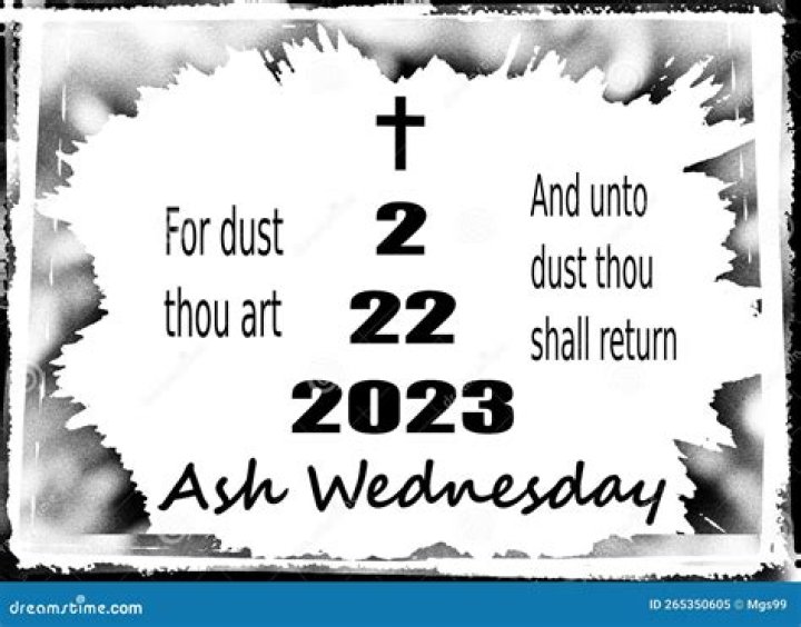 Ash Wednesday 2023 Date Gambaran