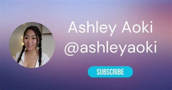 Ashley Aoki, Ashleyaoki Nude