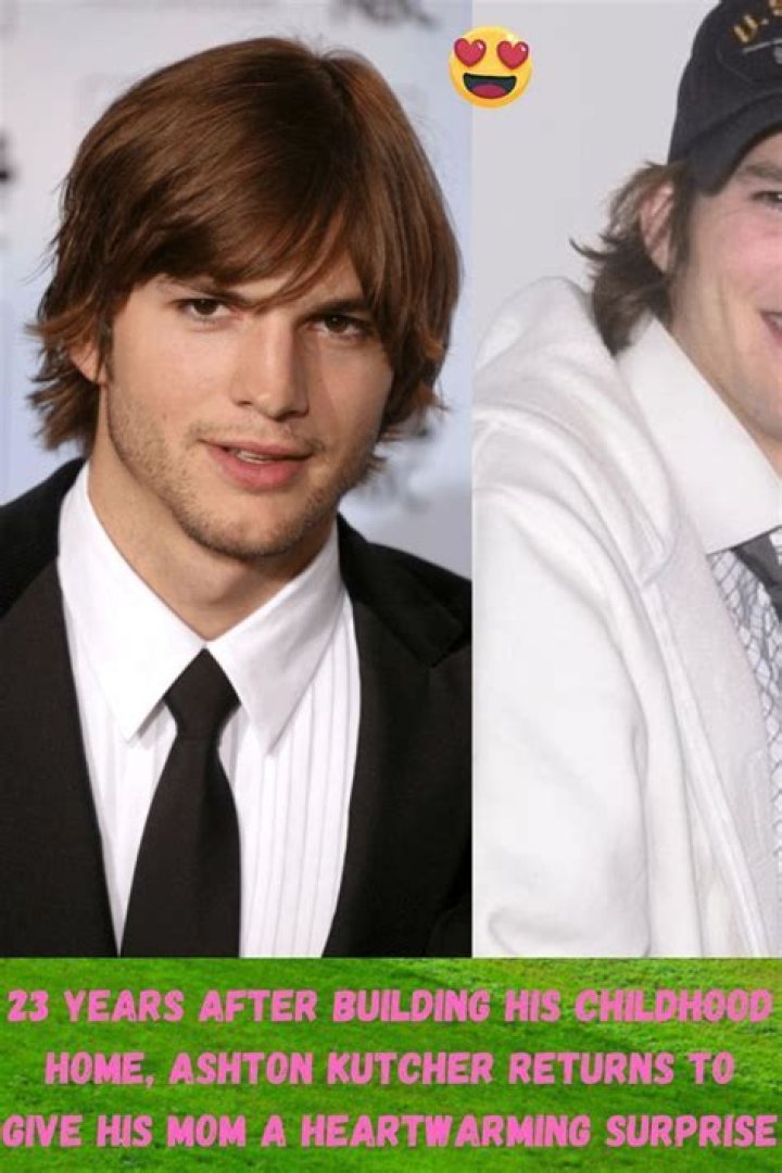 Ashton Kutcher Makes Over Childhood Home for Mom on Mother's Day Us