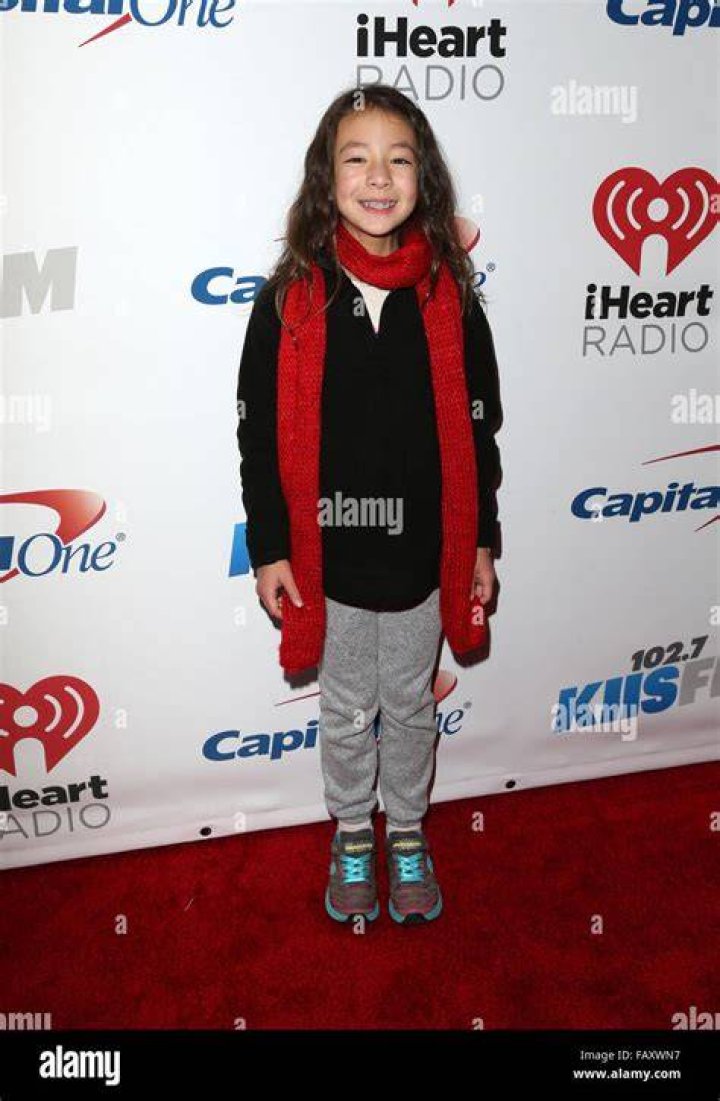 Aubrey AndersonEmmons KIISFM iHeartRadio Jingle Ball Portraits 12