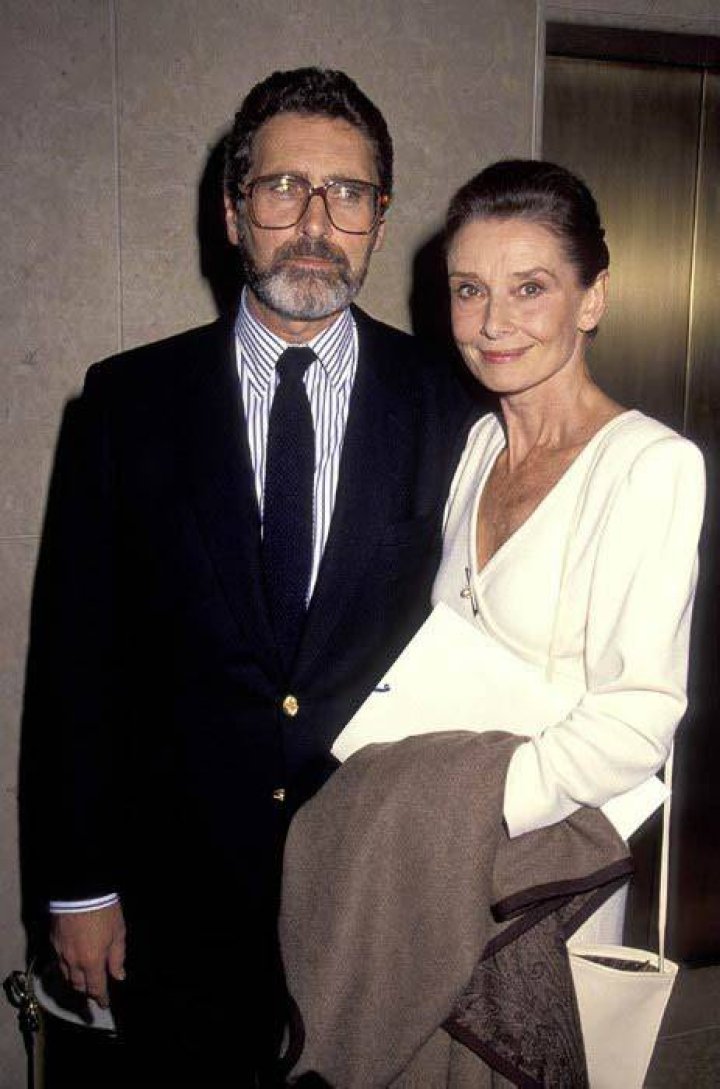 Audrey Hepburn and Robert Wolders Audrey hepburn, Audrey hepburn