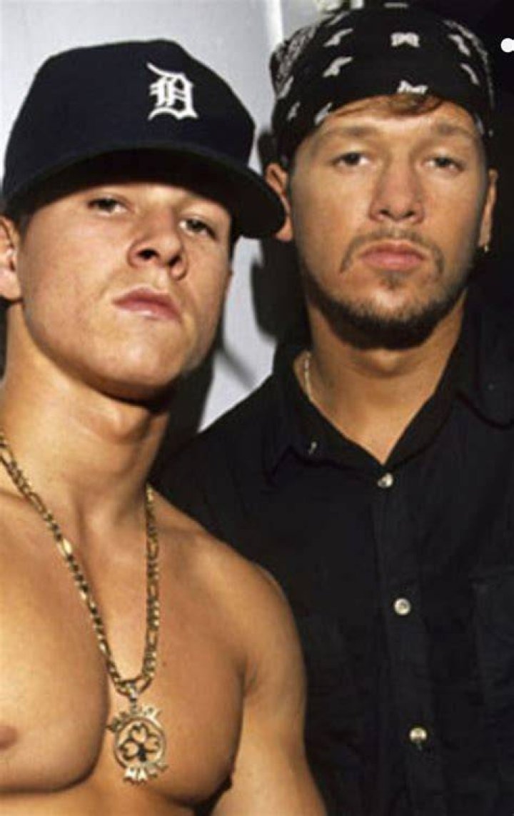 Back then... Mark and Donnie Wahlberg (New Kids on the Block) Mark