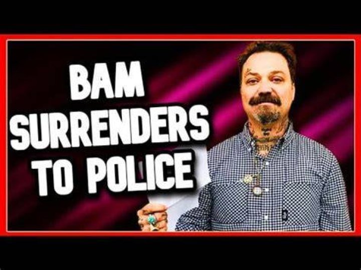 Bam Margera surrenders to police after warrant issued Bail set at