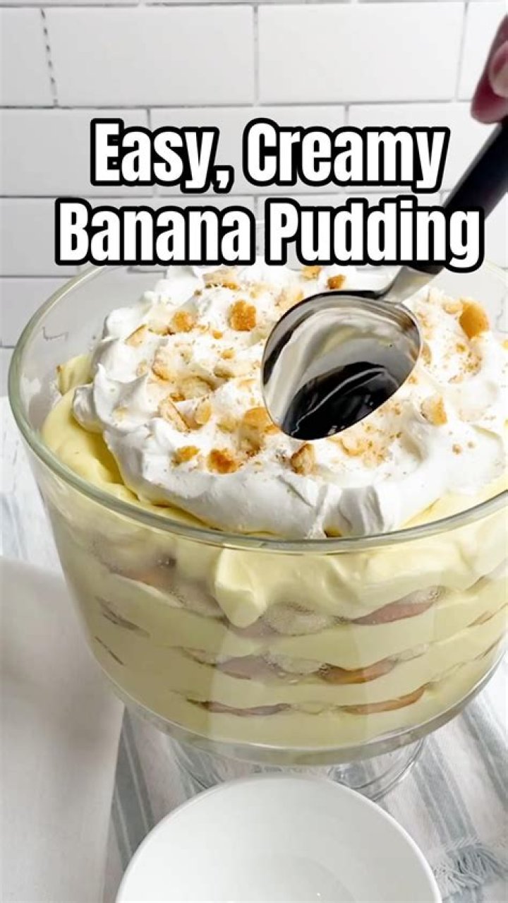 Banana pudding by KarenMafia. COS.TV