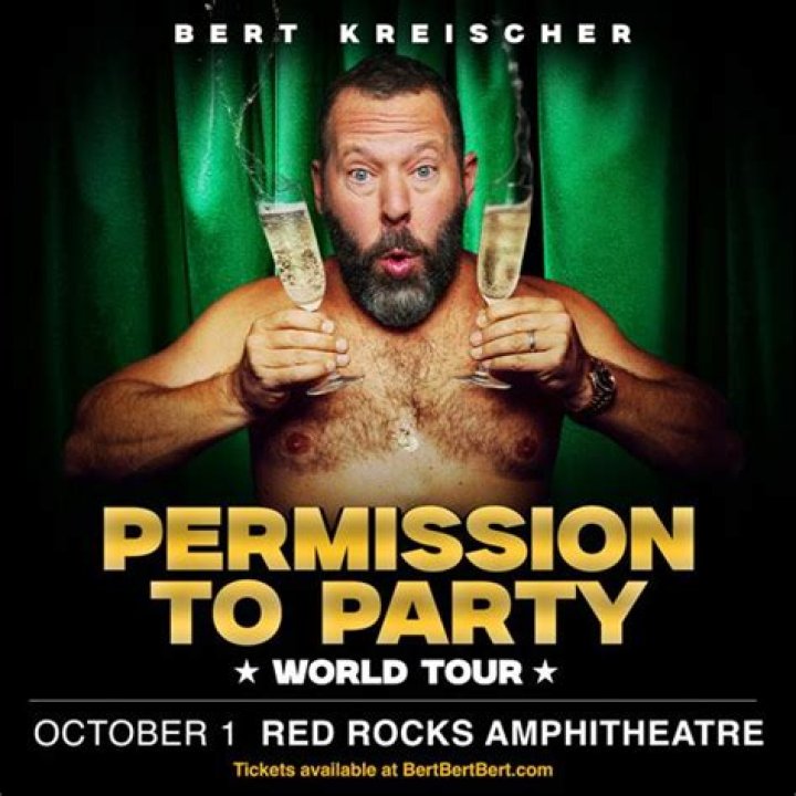 Bandsintown Bert Kreischer Tickets Ryman Auditorium, Apr 22, 2022