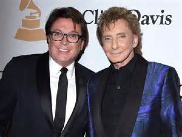 Barry Manilow Husband Garry Kief Barry Manilow High Resolution Stock
