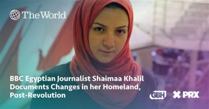 BBC Egyptian Journalist Shaimaa Khalil Documents Changes in her