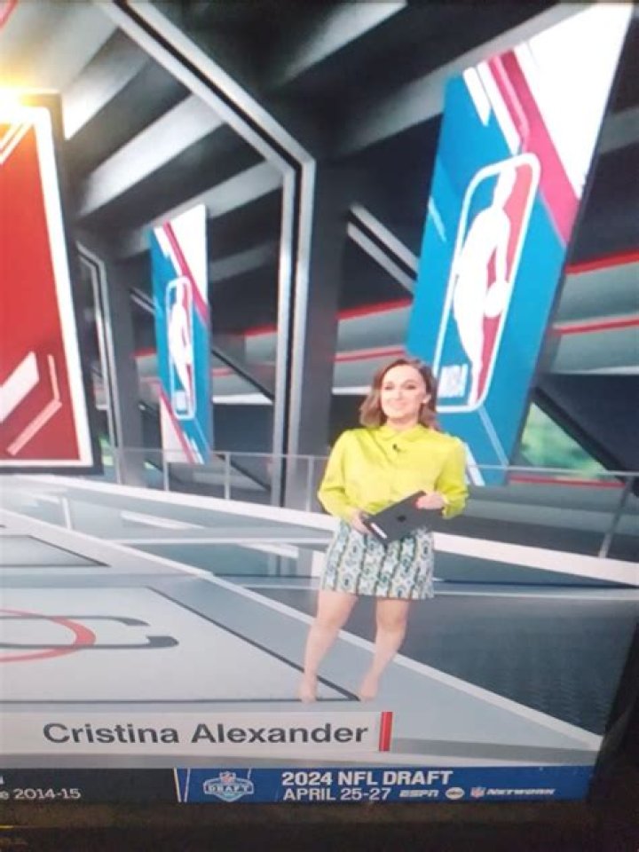 BCN Cristina Alexander ESPN host