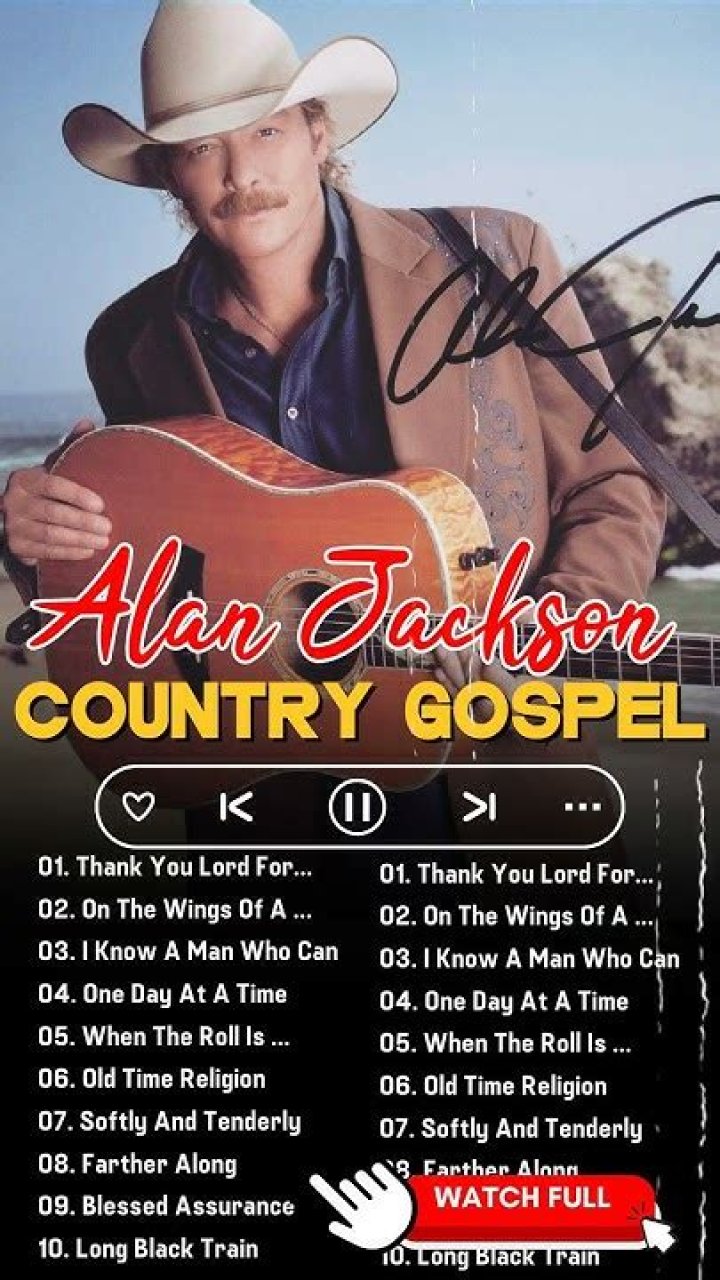 Beautiful Country Gospel Songs (Alan Jackson) - Rare soul gospel