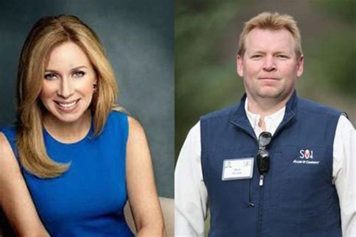 Becky Quick and husband Matt Quayle's photo
