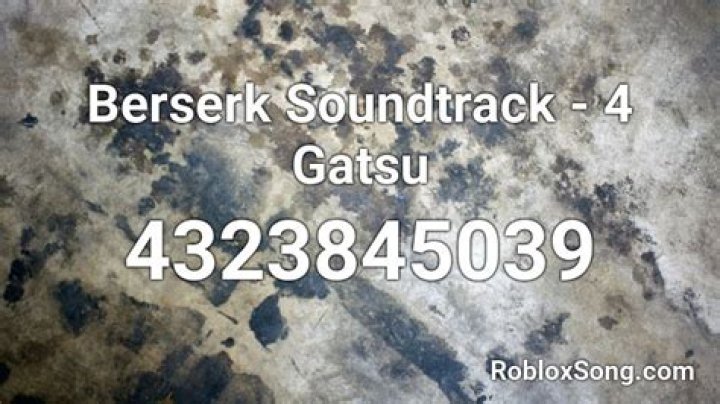 Berserk soundtrack - 4 Gatsu - songs that have the same energy as post nut clarity
