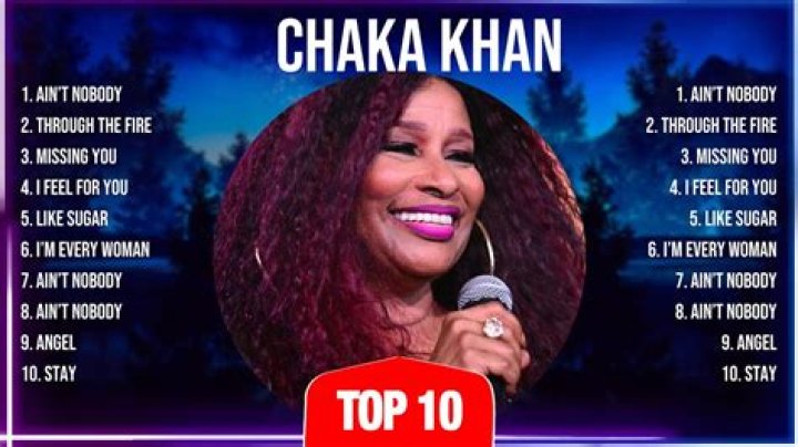 Best Chaka Khan Songs of All Time Top 10 Tracks