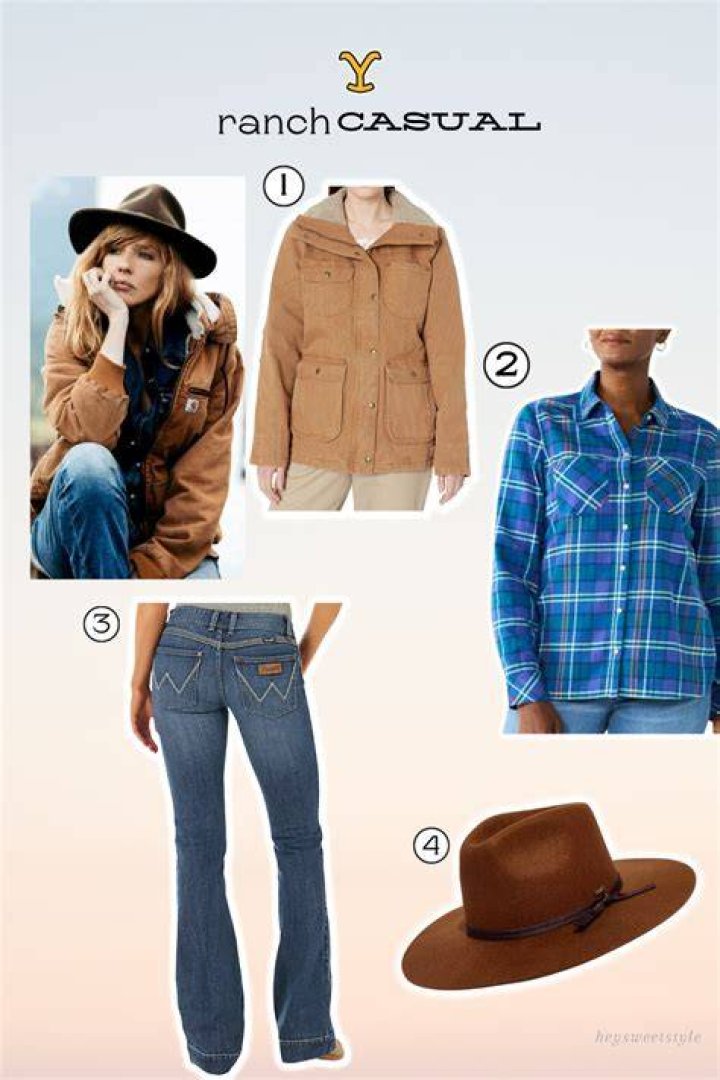 Beth Dutton Inspired Outfits Yellowstone Fashion Hey Sweet Style