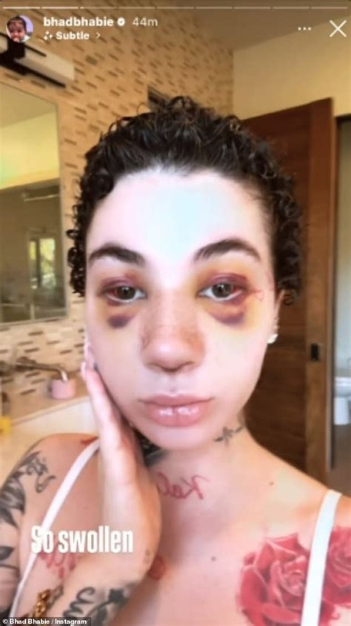 Bhad Bhabie Topless Boob Teasing Onlyfans Leak Viralpornhub Com My