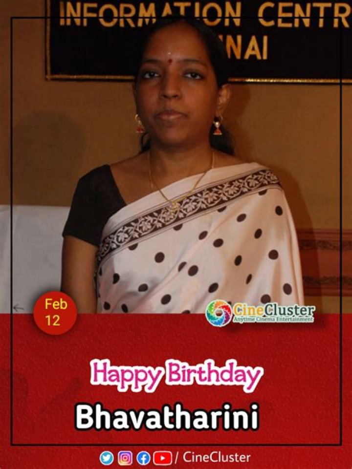 Bhavatharini Age, Husband, Date of birth, Children, Family, Photos