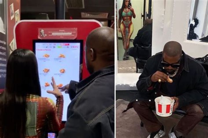Bianca Censori at KFC in Downtown LA 06/13/2023 &bull; CelebMafia