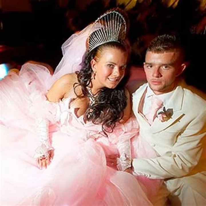 Big Fat Gypsy Wedding Sam marries gypsy Pat in huge dress Daily Mail