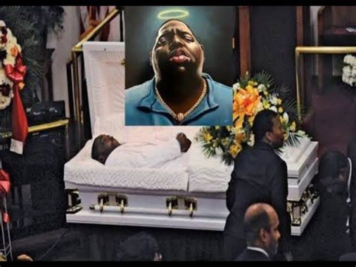 Biggie Smalls In His Casket