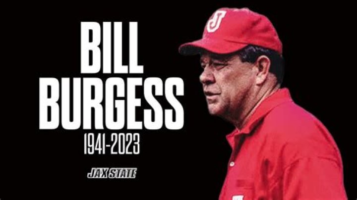 Bill Burgess Obituary former jacksonville state football coach bill