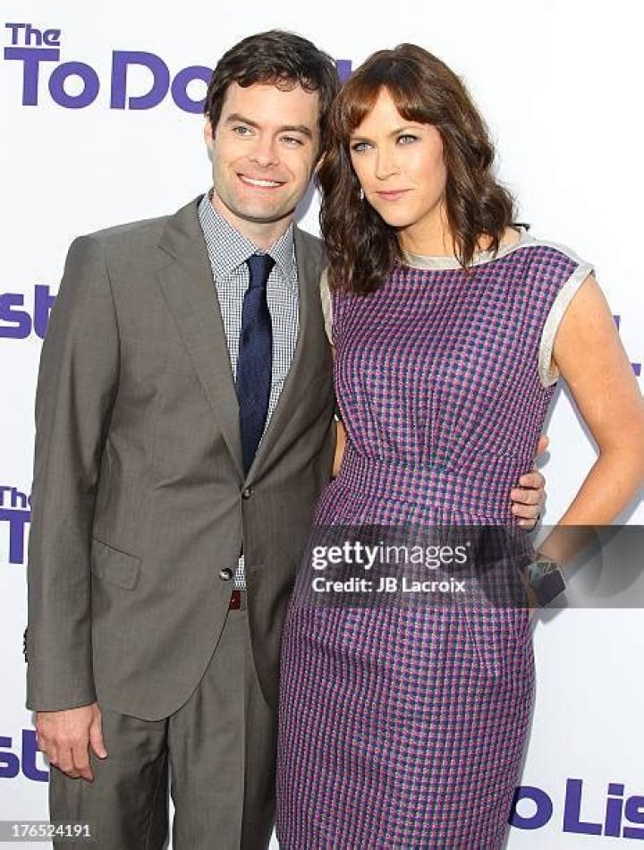 bill hader and Maggie Carey